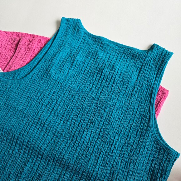NWT Two Textured Tanks, Square Neck 2X, Old Navy - Picture 7 of 10